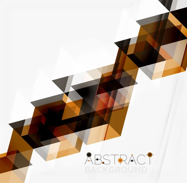 Abstracte geometrische achtergrond. — Stockvector