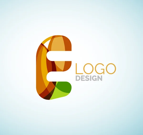 Vector letter logo — Stock Vector