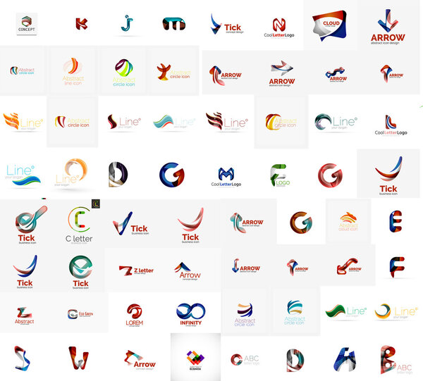 abstract company logo mega collection