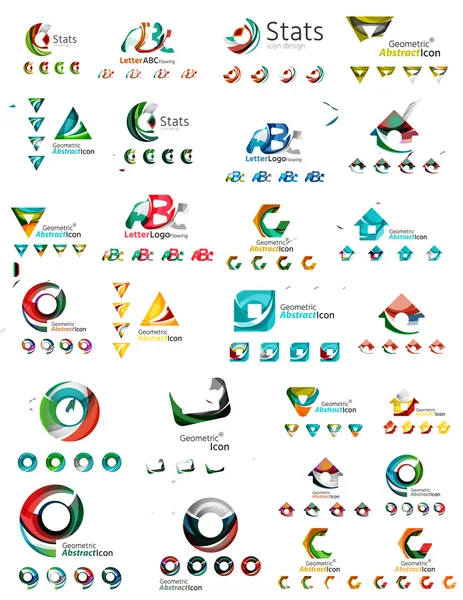 soyut şirket logosu mega toplama