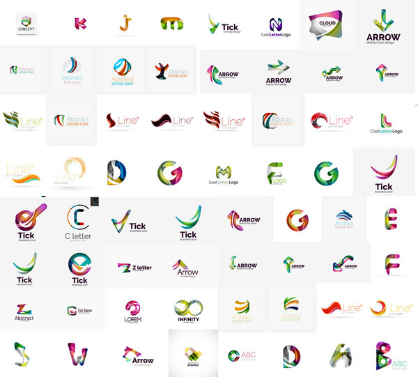 abstract company logo mega collection