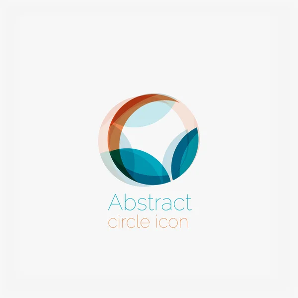 Чистая элегантная форма круга — стоковый вектор