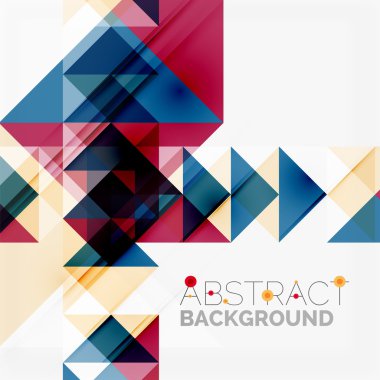 Soyut Geometrik Arkaplan.