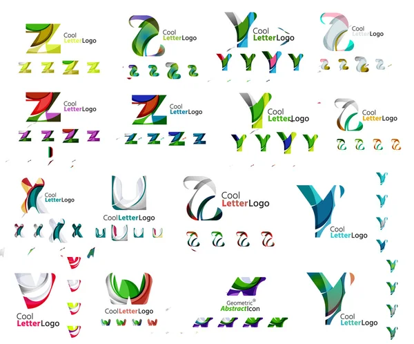 Företagets logotyp mega collection — Stock vektor