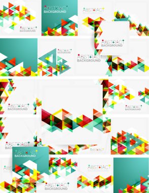 Soyut Geometrik Arkaplan.