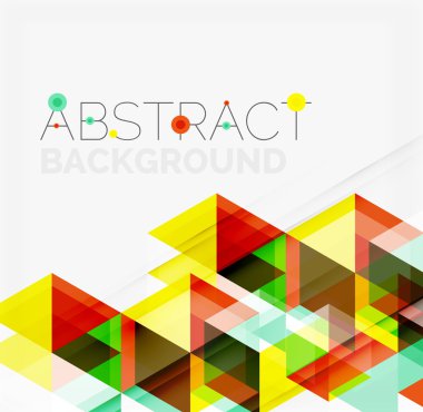 Soyut Geometrik Arkaplan.