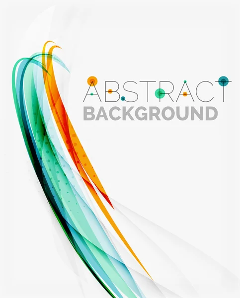 Bright colorful line abstract background — Stock Vector