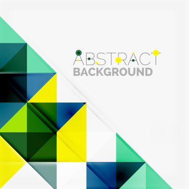 Soyut Geometrik Arkaplan.