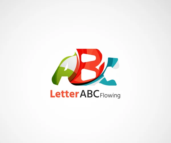 Logo de la empresa Abc . — Vector de stock