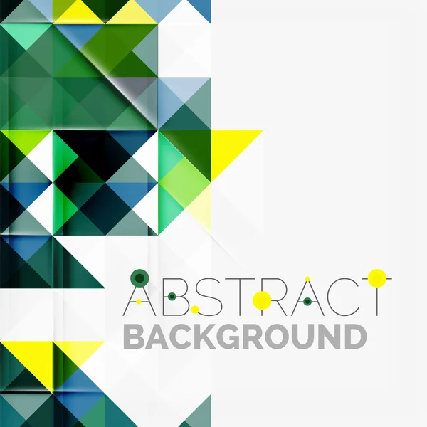 Abstract geometric background — Stock Vector