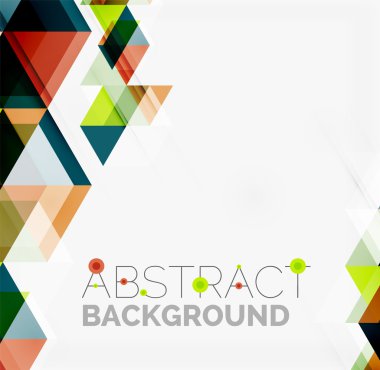 Soyut Geometrik Arkaplan.