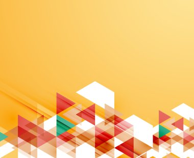 üçgen desen kompozisyonu,