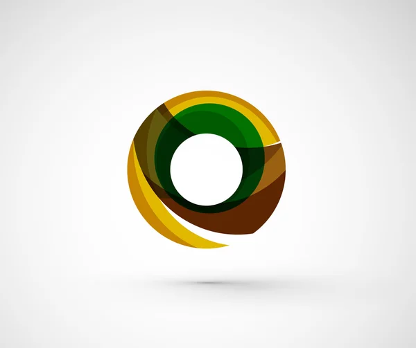 Anello logo astratto azienda geometrica — Vettoriale Stock