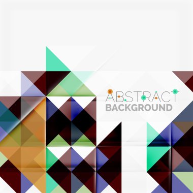 Soyut Geometrik Arkaplan.