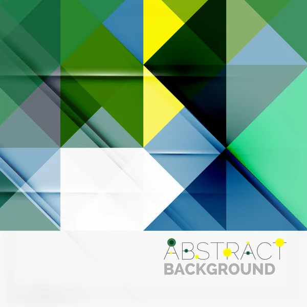 Abstracte geometrische achtergrond. — Stockvector