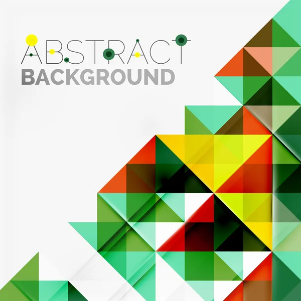 Abstracte geometrische achtergrond. — Stockvector