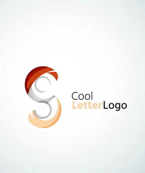 手紙の会社のロゴ — ストックベクタ