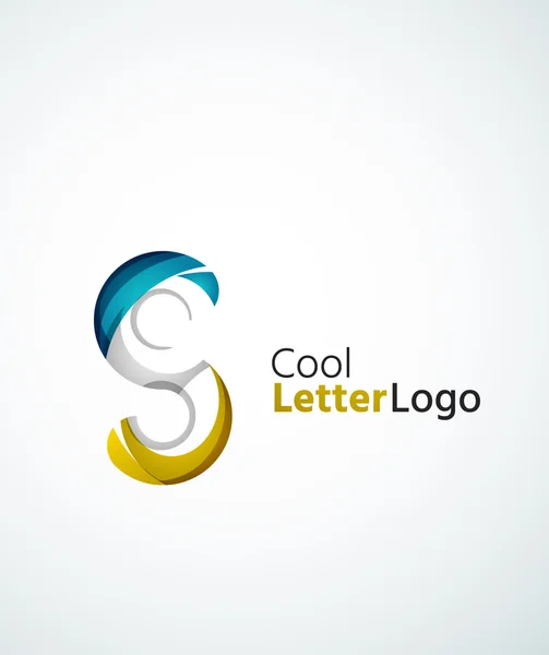 Lettre logo de l'entreprise — Image vectorielle