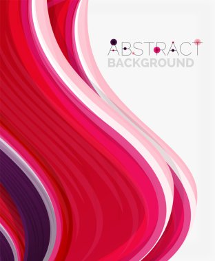 soyut gerçekçi katı dalga arka plan