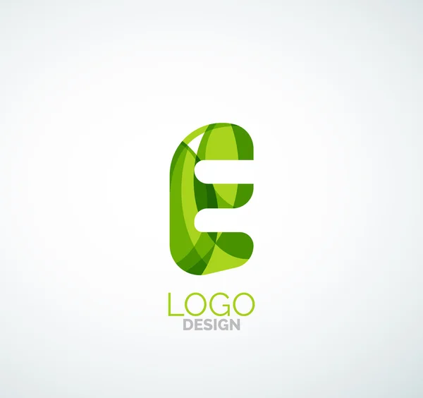 Logo lettera vettoriale — Vettoriale Stock