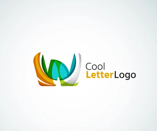 Logotipo de letra vectorial — Archivo Imágenes Vectoriales