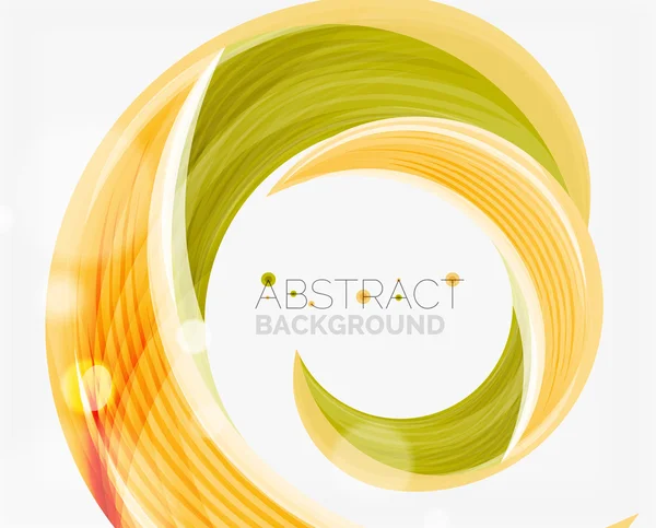 Vector swirl line abstract background — Stock Vector