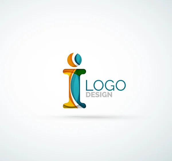 Logotipo da letra vetorial — Vetor de Stock