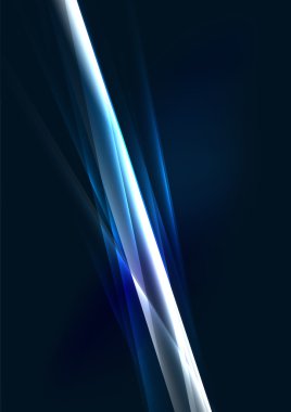 Satırları yıldız ve ışık efektleri ile karanlık uzayda parlayan renk