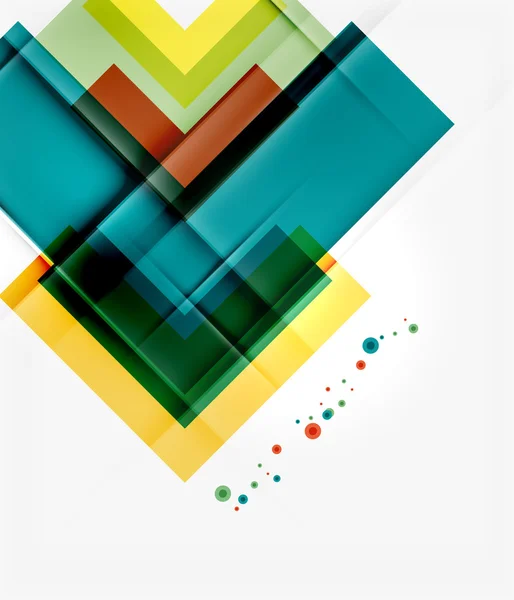 きれいなカラフルな珍しい幾何学的なパターン デザイン — ストックベクタ