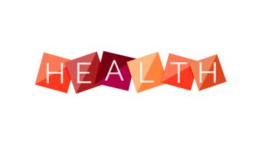 Color geometric shapes - health