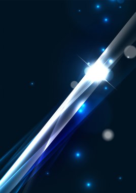 yıldız ile karanlık boşluk satırlarında