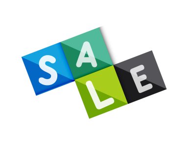 Satılık word etiket afiş