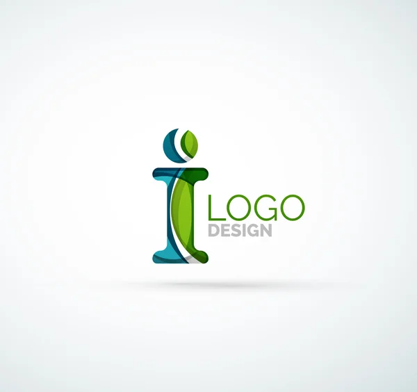 Logotipo de letra vectorial — Archivo Imágenes Vectoriales