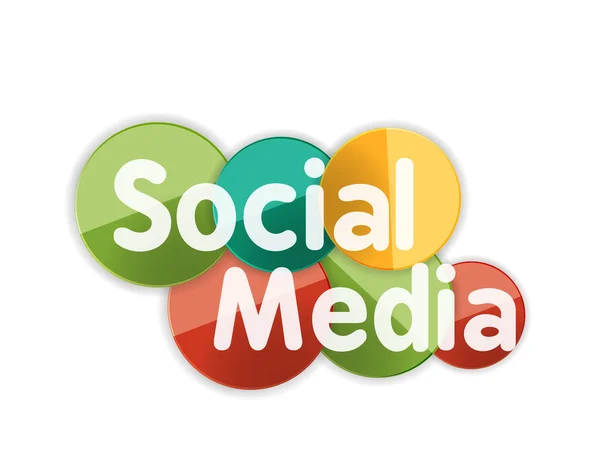 Social media banner — Stock Vector