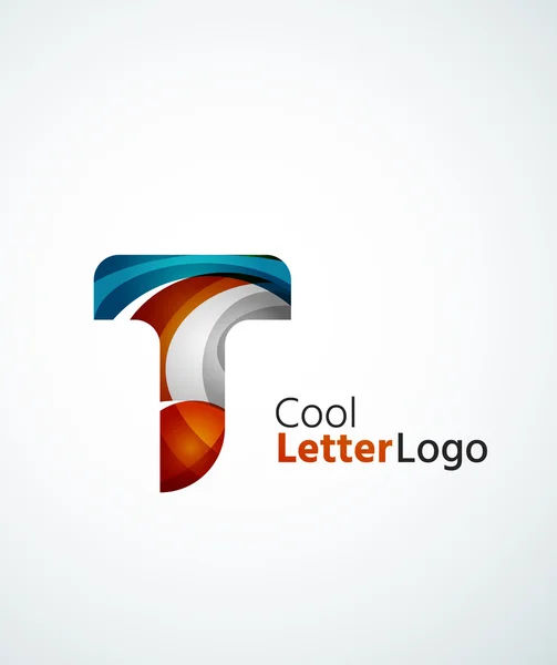 Lettera azienda logo — Vettoriale Stock