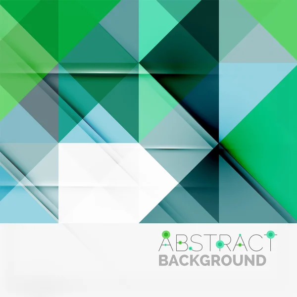 Abstracte geometrische achtergrond. Moderne overlappende driehoeken — Stockvector