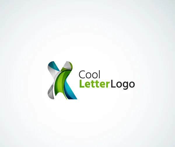 Vektorové logo dopis — Stockový vektor