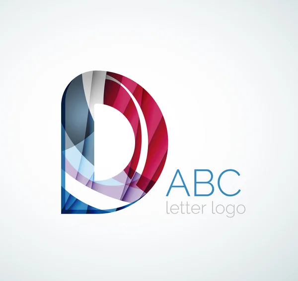 Vektorové logo dopis — Stockový vektor
