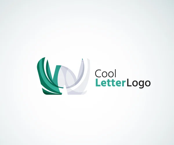 Logotipo de letra vectorial — Archivo Imágenes Vectoriales