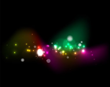 Bubbles ve karanlık uzayda yıldız