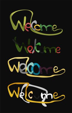 tipografik öğe yazı çizilmiş