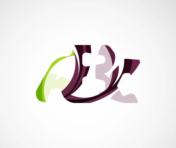 Logo de l'entreprise Abc . — Image vectorielle