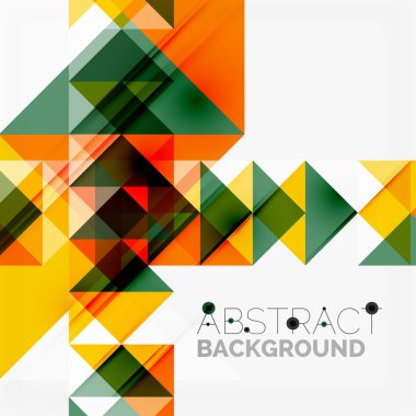 Soyut Geometrik Arkaplan.