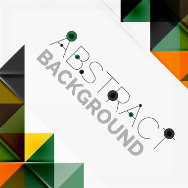 Soyut Geometrik Arkaplan.