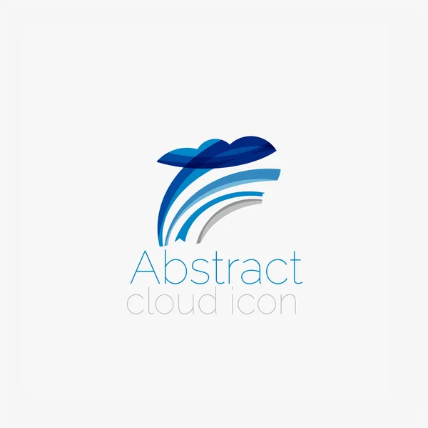 Logo de formă abstractă cerc — Vector de stoc
