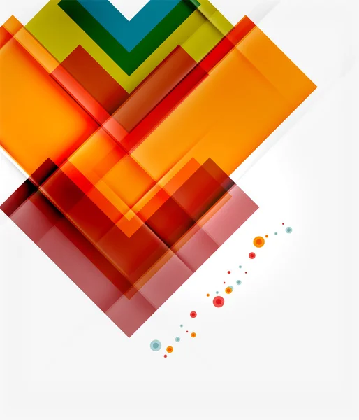 Καθαρά πολύχρωμα ασυνήθιστο γεωμετρικό σχέδιο — Διανυσματικό Αρχείο