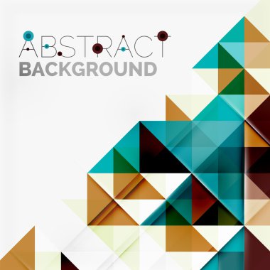 Soyut Geometrik Arkaplan.