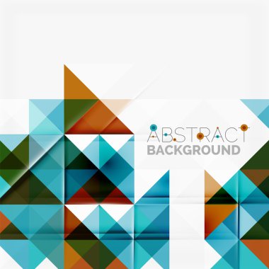 Soyut Geometrik Arkaplan.