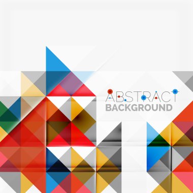 Soyut Geometrik Arkaplan.
