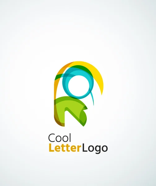 Logo společnosti dopis — Stockový vektor